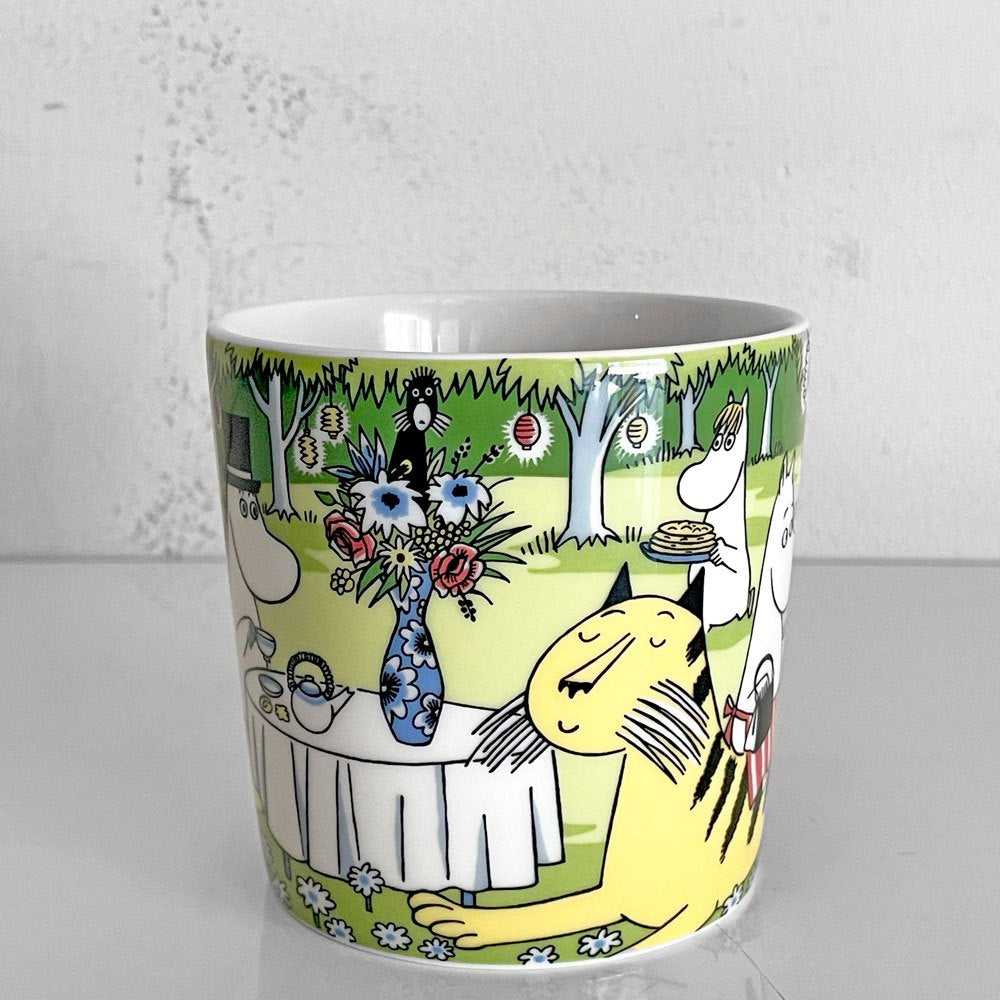 アラビア ARABIA ムーミンマグ MOOMIN ガーデンパーティ 2023年 夏 トーベ・ヤンソン フィンランド 北欧食器 ■