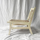 カッシーナイクスシー Cassina ixc. イーストバイイーストウェスト East by Eastwest カクト CACTO ラウンジチェア 水牛革 ロレンツォ・スカツィーガ モダンデザイン 廃番 ◇