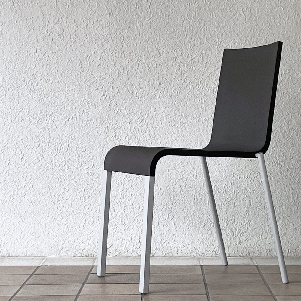 ヴィトラ vitra. ゼロスリー .03 ダイニングチェア スタッキングチェア ブラウン マールテン・ヴァン・セーヴェレン Maarten Van Severen A ◇