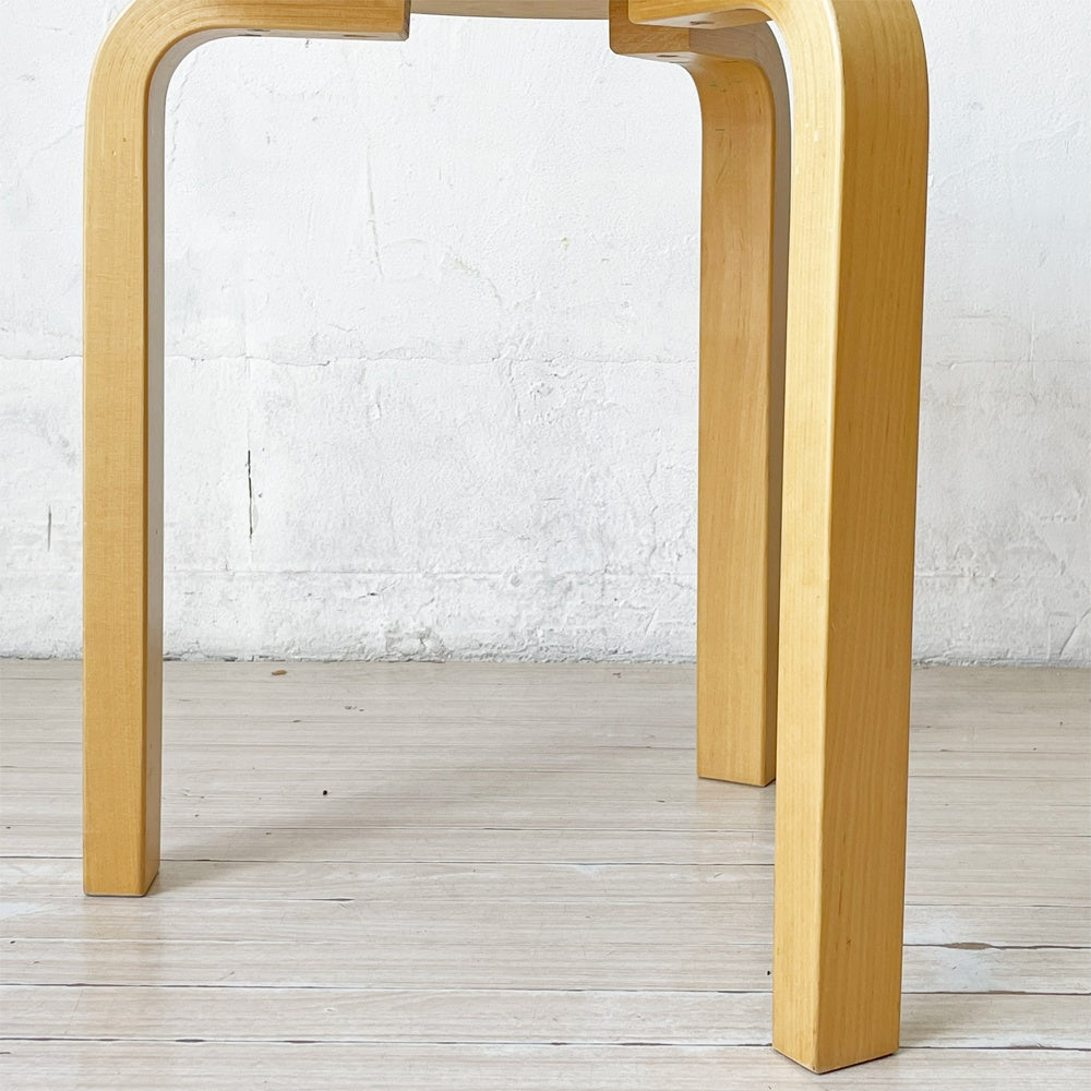 アルテック artek スツール60 Stool60 バーチ材 3本脚 アルヴァ・アアルト ナチュラルラッカー 80周年記念モデル 北欧家具 ★