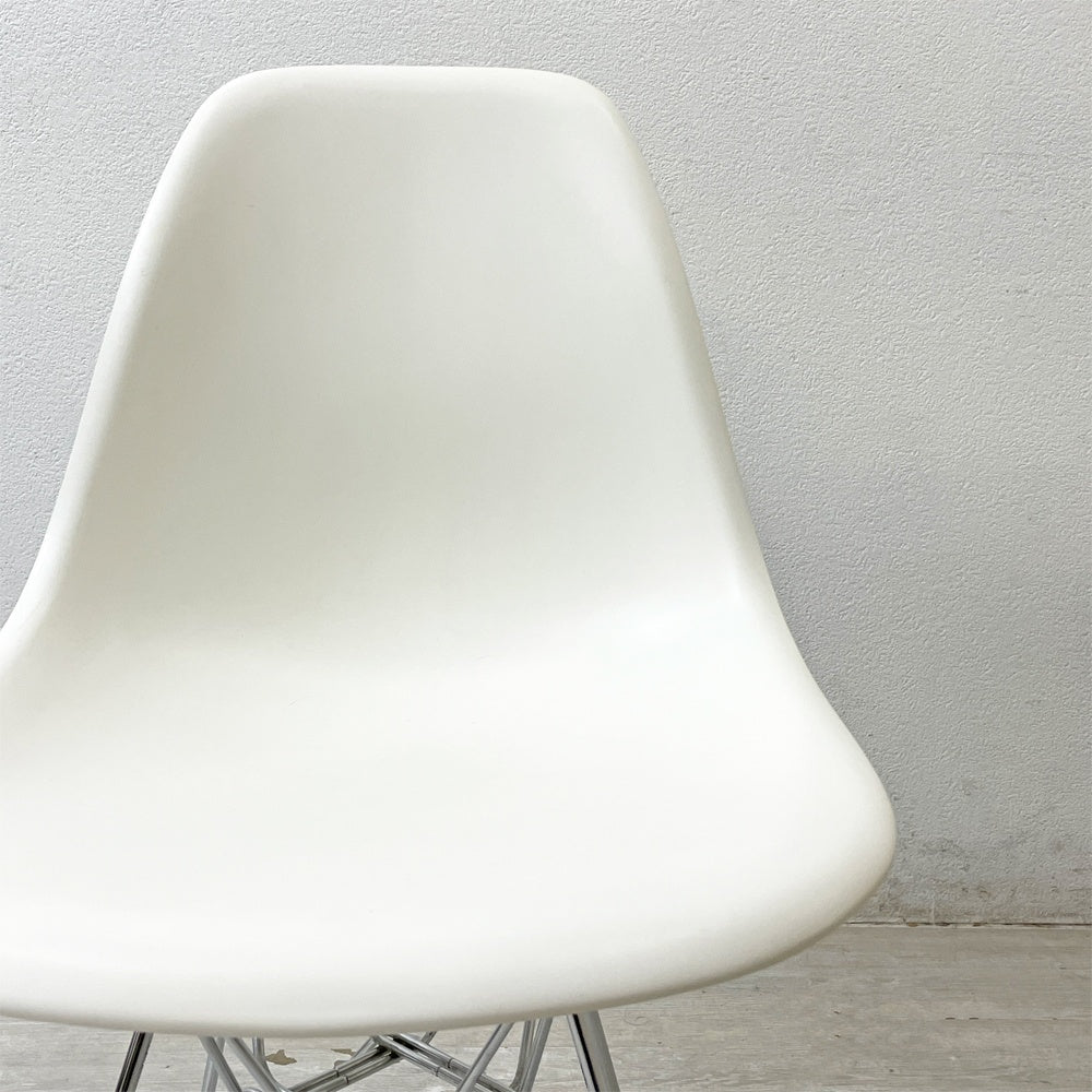 ヴィトラ vitra サイドシェルチェア エッフェルベース ホワイト ポリプロピレン イームズ ミッドセンチュリー ●