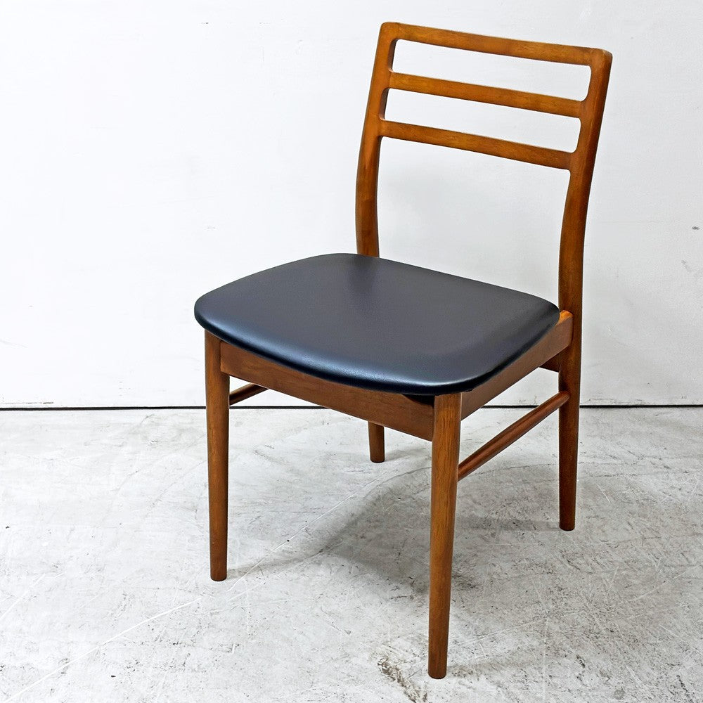 ジャーナルスタンダードファニチャー journal standard Furniture j.s.F アロス ダイニングチェア AROS DINING CHAIR ラバーウッド材 合皮レザー ナチュラルモダン 北欧デザイン ●