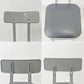 リオン LYON ファクトリー チェア FACTORY CHAIR カウンターチェア グレー バックレスト クッション PVCレザー 座面高69cm パシフィックファニチャーサービス P.F.S取り扱い C ●