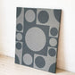 イノベーション INNOVATION ジオメトリ GEOMETRI グレー ファブリックパネル 50x62.5cm ヴェルナー・パントン Verner Panton ★