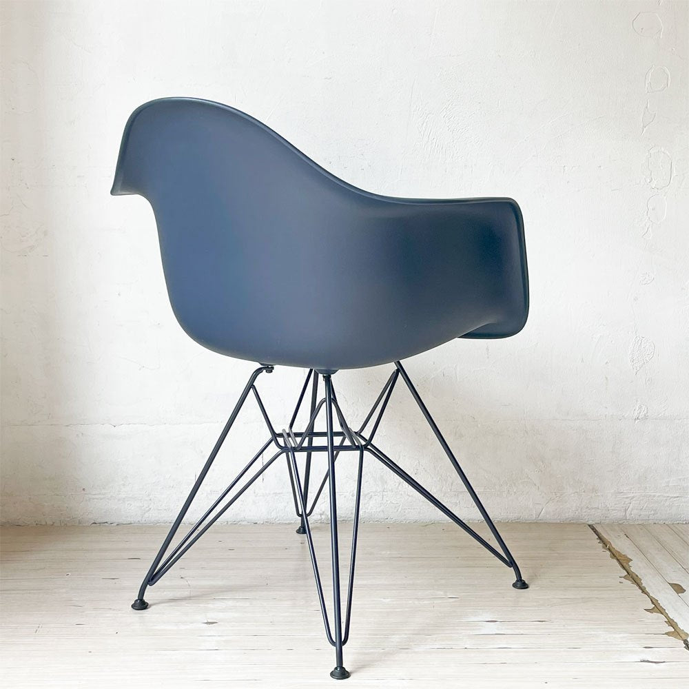 ハーマンミラー Herman Miller x ヘイ HAY アームシェルチェア ポリプロピレン エッフェルベース ブラックブルー イームズ ミッドセンチュリー ★