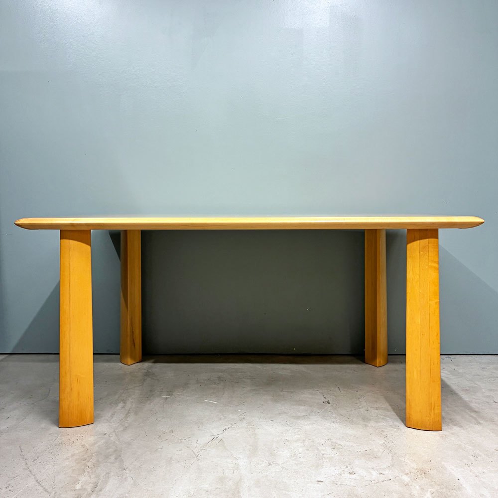 シラカワ家具 Shirakawa ST-5750 ダイニングテーブル ハードメープル材 W150cm クラフト家具 ナチュラルモダン ◎