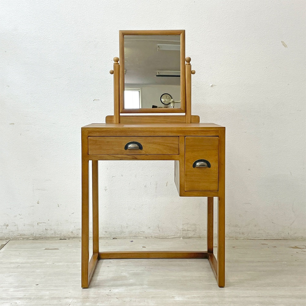 クラッシュゲート CRASH GATE ノットアンティークス knot antiques ヒヨリ HIYORI ドレッサー 鏡台 w64cm ●