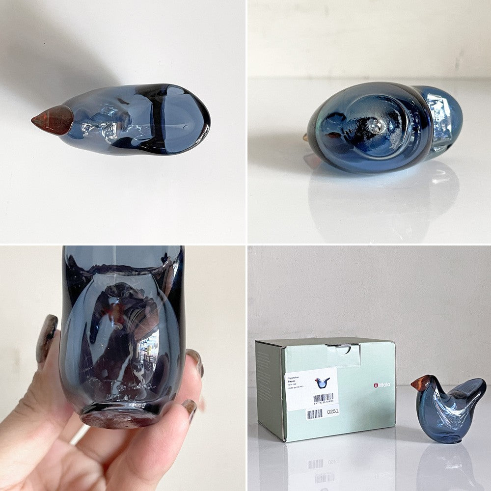 イッタラ iittala バーズ・バイ・トイッカ Birds by Toikka シエッポ Sieppo イッタラバード レイン×レッド フィギュリン オイバ・トイッカ Oiva Toikka 北欧雑貨 箱付き 定価￥41,800- ■