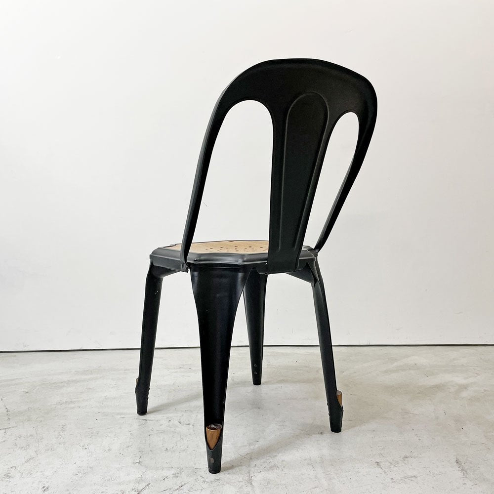 ノーザンオハイオインダストリアル Northern Ohio Industrial マルチプルズチェア Multipls Chair ダイニングチェア スタッキング ブラックスチール インダストリアルデザイン A ●