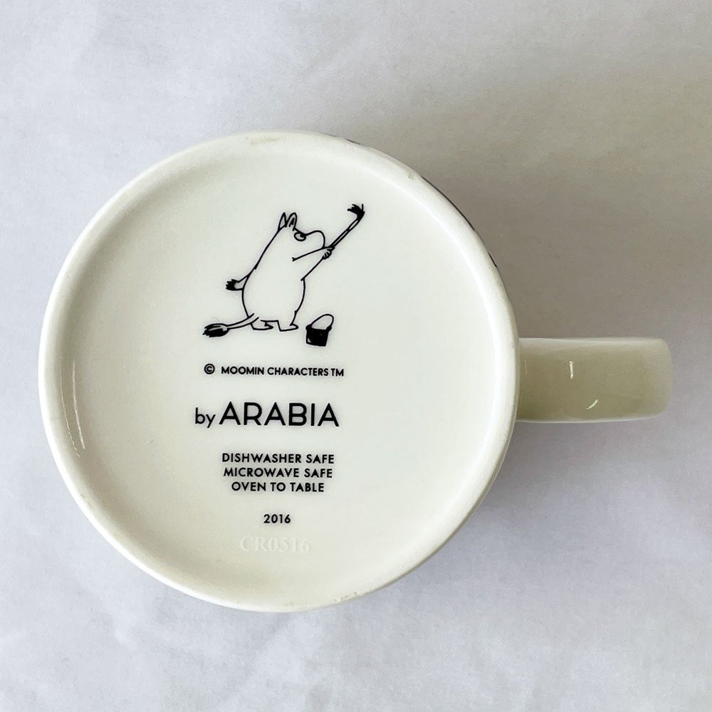 アラビア ARABIA ムーミンマグ MOOMIN スノーホース Snow horse 2016年 冬限定 トーベ・ヤンソン フィンランド 北欧食器 ◇