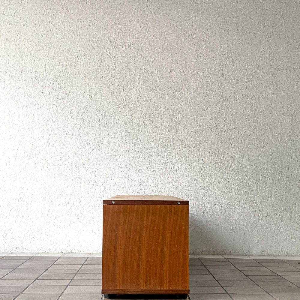 無印良品 MUJI ウォールナット材 スタッキングキャビネット AVボード w162cm ナチュラル 北欧スタイル◇