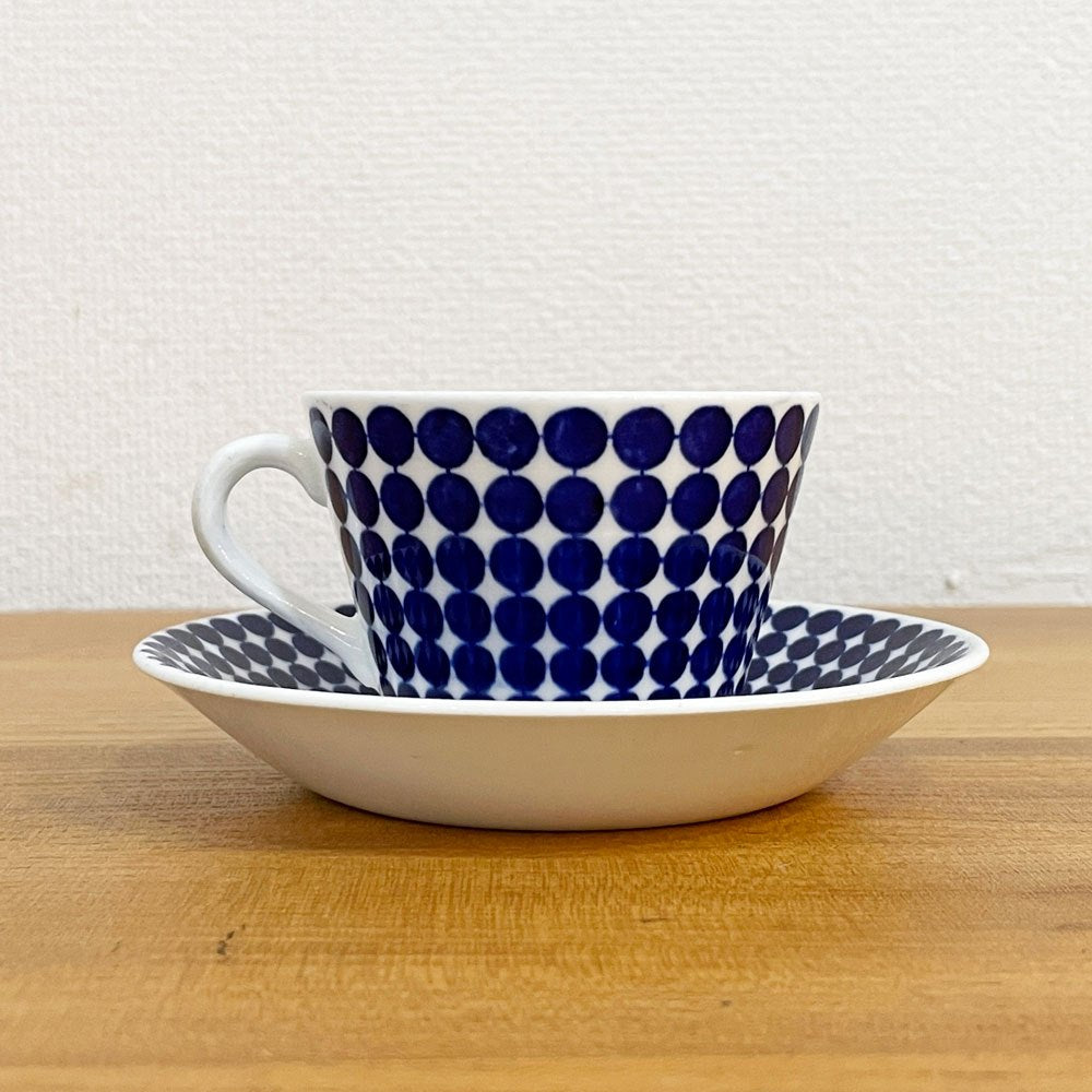 グスタフスベリ GUSTVSBERG アダム ADAM コーヒーカップ＆ソーサー 北欧食器 ビンテージ B ◎
