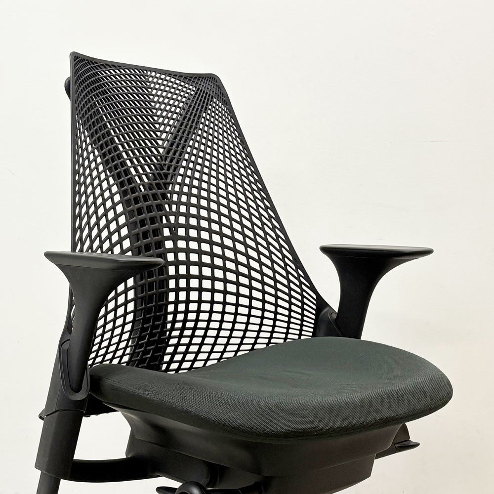 ハーマンミラー Herman Miller セイルチェア SAYL Chair デスクチェア ブラック 旧モデル イヴ・ベアール B ●
