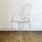 カルテル Kartell ルイゴースト LouisGhost アームチェア クリスタル スタッキング フィリップ・スタルク Philippe Starck イタリア ◎