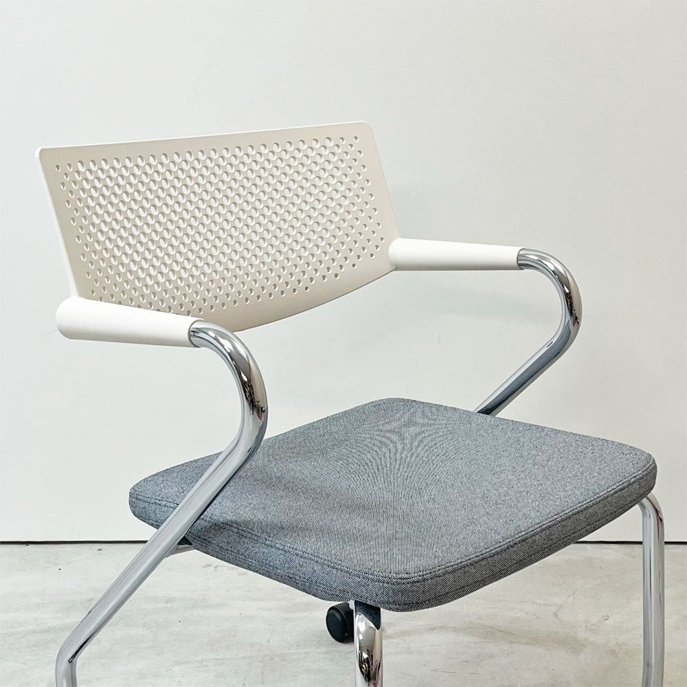 ヴィトラ vitra ビザロール Visaroll デスクチェア ミーティングチェア キャスターベース スタッキング アントニオ・チッテリオ C ●