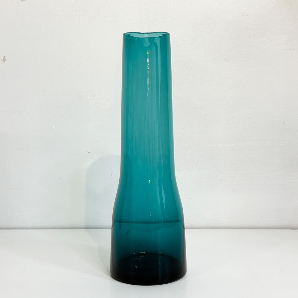 イッタラ iittala エッセンス Essence カラフェ デキャンタ ピッチャー フラワーベース アルフレッド・ハベリ フィンランド 北欧食器 シーブルー ●