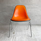 ハーマンミラー Herman Miller 2ndビンテージ サイドシェルチェア ナウガレザー FRP スタッキングベース イームズ ♪