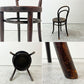 トーネット THONET No.14 ダイニングチェア ラウンドバック ベントウッドチェア 曲木 チェコ製 ビンテージ B ●