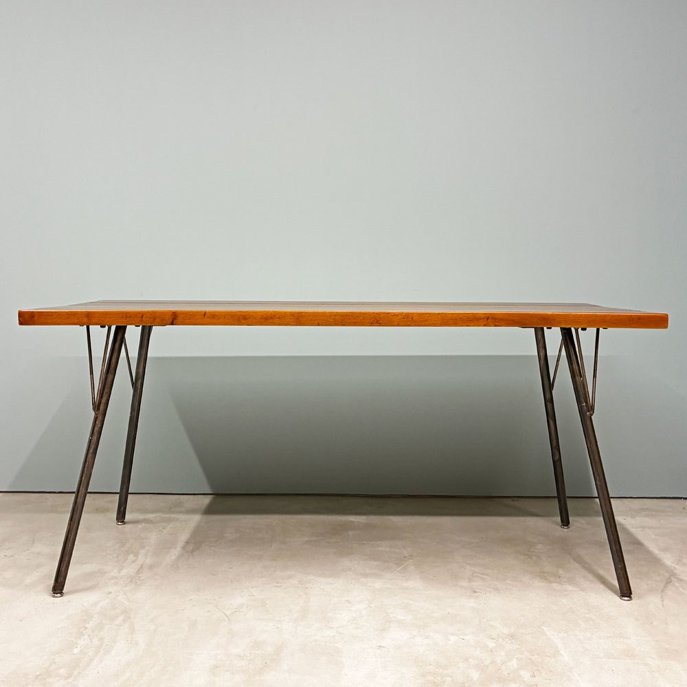 アクメファニチャー ACME Furniture グランビュー ダイニングテーブル GRANDVIEW DINING TABLE オーク無垢材 W150cm インダストリアルデザイン ◎