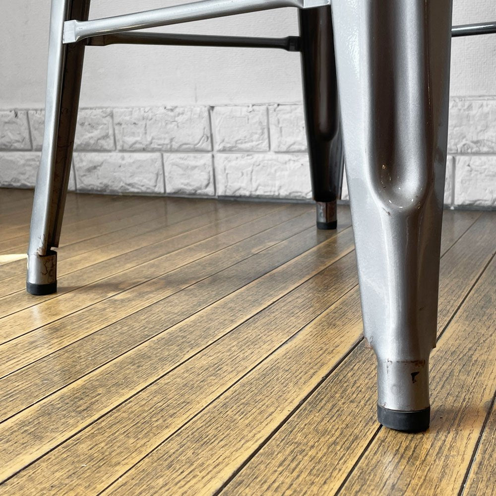 トリックス TOLIX Hスツール H-STOOL H75 ロースチール フランス インダストリアルスタイル カフェスタイル ◎