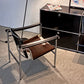 ル・コルビュジェ Le Corbusier LC1 スリングチェア ハラコレザー 牛革 名作家具 リプロダクト品 ●
