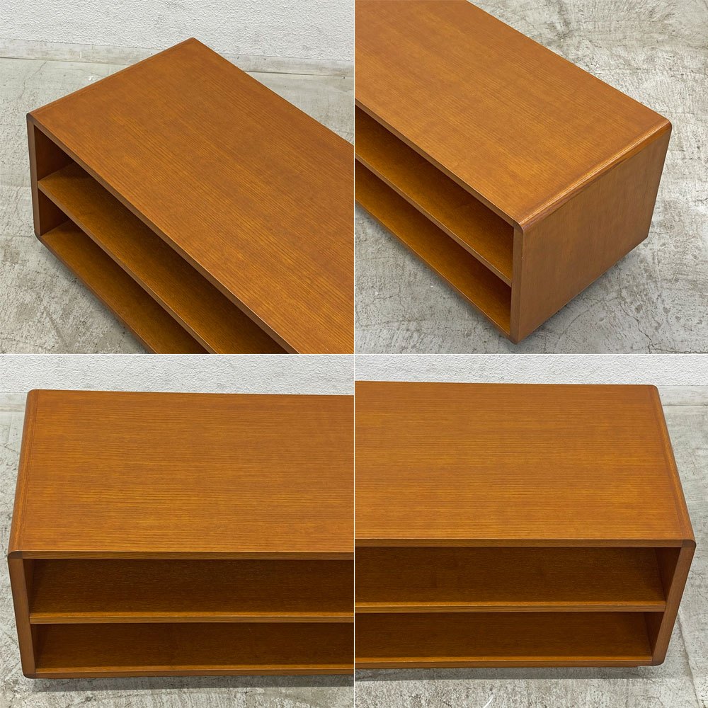 イデー IDEE マルー TV キャビネット MALUH TV CABINET AVボード オープンタイプ アントンブラウン アッシュ材 W140cm ◎