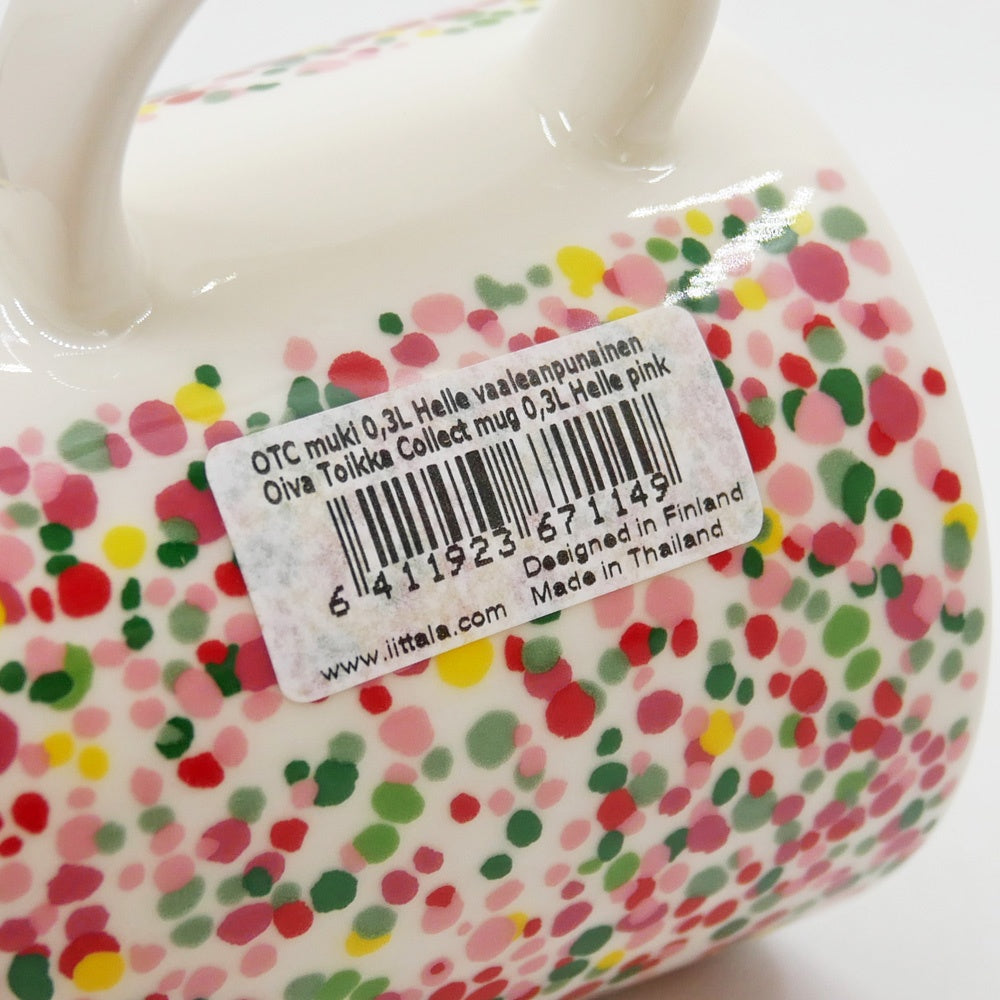 イッタラ iittala ヘレ Helle マグカップ トーキョーエディション 限定カラー ピンク オイバ トイッカ Oiva Toikka 北欧食器 未使用品 A ●