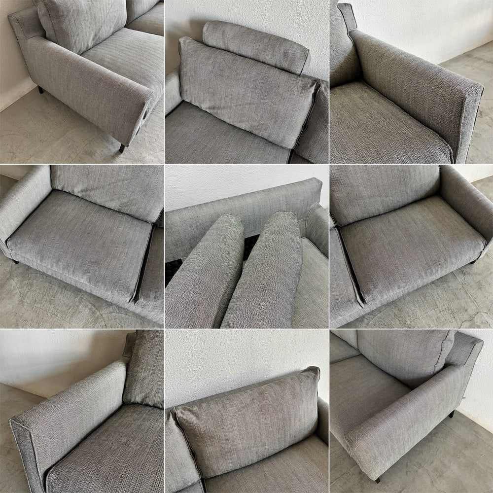 アイラーセン eilersen ストリームライン ソファ STREAMLINE SOFA 2.5-3シーター W190cm イェンス・ユール・アイラーセン Jens Juul Eilersen Dランク生地 モノトーン系色 参考価格￥486,200- 〓