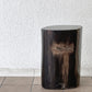 オーク ペトリファイド ウッド OAK Petrified Wood 珪化木 スツール H37.5cm サイドテーブル オブジェ ウッドストーン 鉱石 定価24万円 ◇