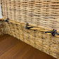 トラックファニチャー TRUCK FURNITURE RT バスケット RT BASKET RTB-4 フタ付き ラタン 布持ち手 底板 定価26,400円 ●