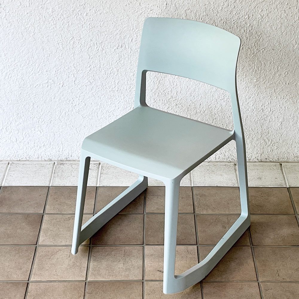 ヴィトラ Vitra ティプトン Tip Ton ダイニングチェア デスクチェア アイスグレー スタッキング チルト機能 定価￥47,300- ◇
