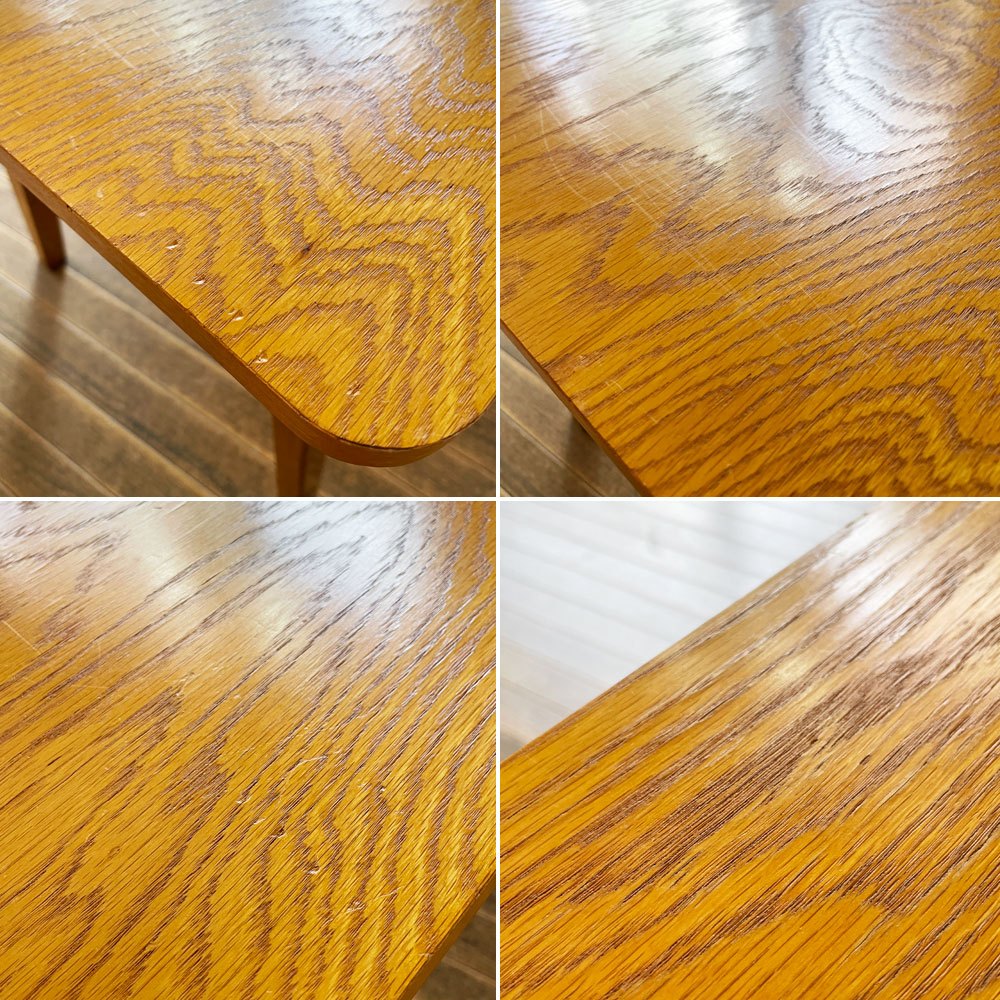 パシフィックファニチャーサービス P.F.S. デペンデントハウス ティーテーブル DH TEA TABLE ローテーブル Sサイズ W102cm ナラ材 ライトブラウン 定価￥52,800- ◎