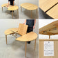 カンディハウス CONDE HOUSE マム ダイニング エクステンションテーブル Φ105cm ニレ材 エルム材 伸長式 国産家具 定価￥236,500- ●