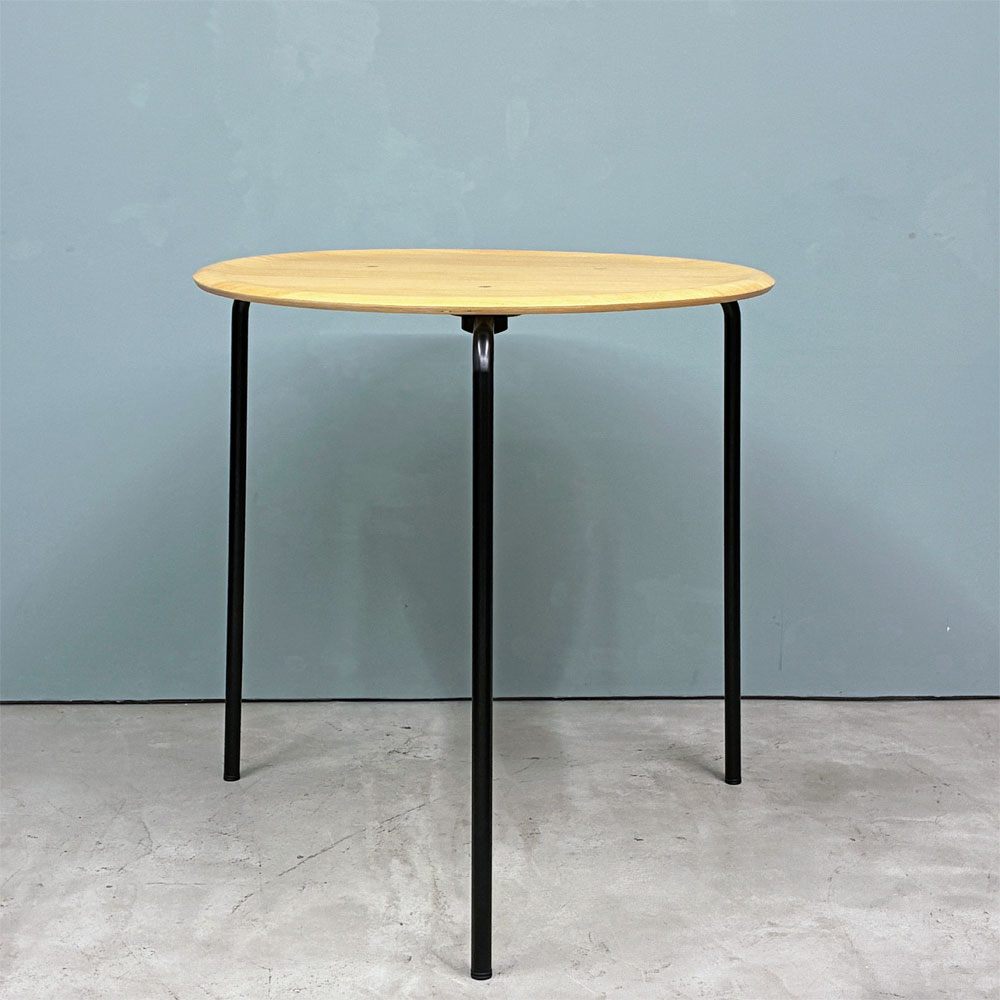 エンゲルブレヒト Engelbrechts ケヴィ KEVI 2010 ダイニングテーブル オーク材 プライウッド カフェテーブル 70cm 未使用品 ◎