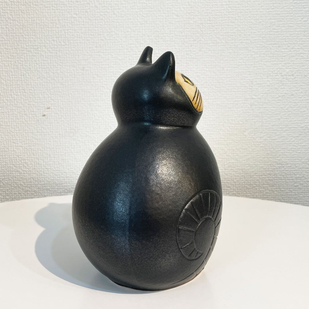 ケラミックスタジオ グスタフスベリ KERAMIK STUDION GUSTAVSBERG STORA ZOOシリーズ 猫 ミア ミディアム 復刻品 リサ・ラーソン Lisa Larson 北欧雑貨 ◎