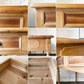 クラッシュゲート CRASH GATE ノットアンティークス Knot antiques オリザデスク ORIZA DESK 杉古材 W91cm 抽斗2杯 定価￥104,500- ◎
