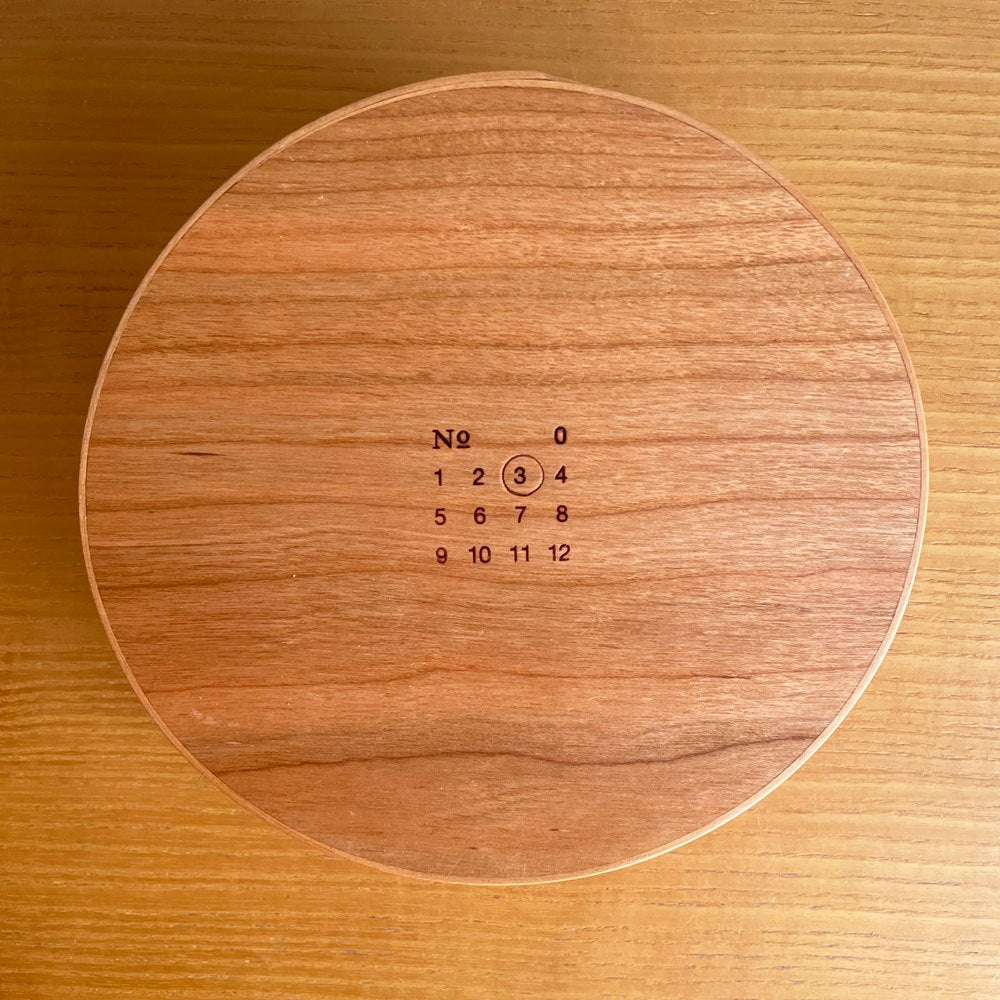 IFUJI 井藤 シェーカーボックス ラウンドボックス サクラ材 井藤昌志 収納BOX W17cm  ♪