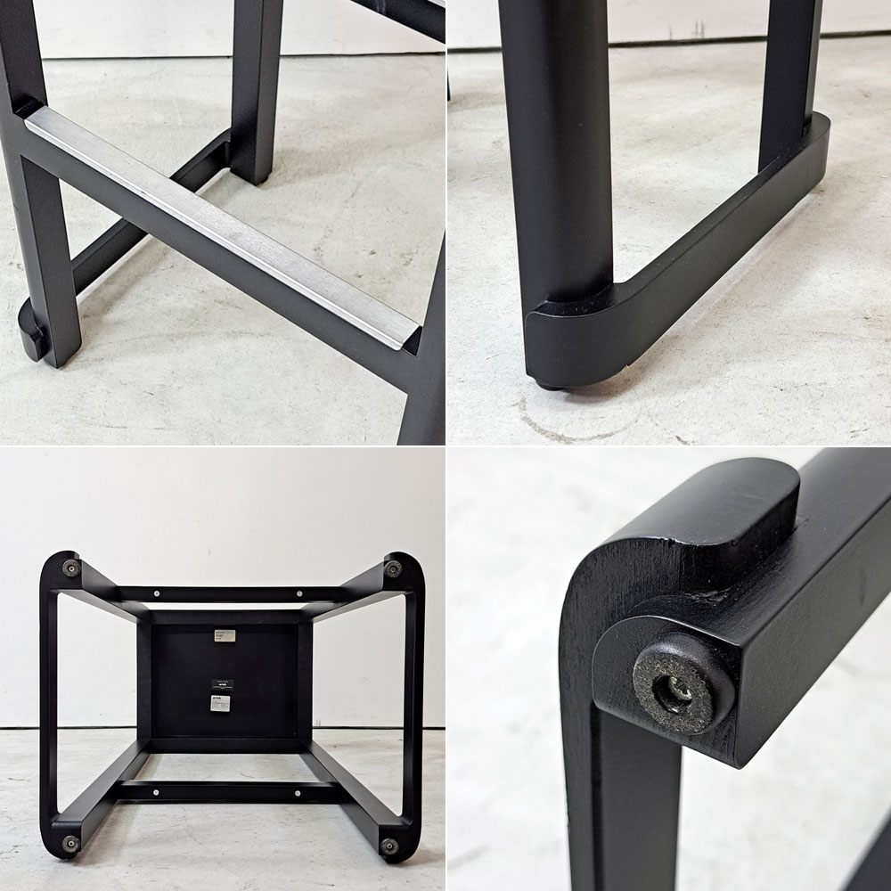 アルテック artek アトリエ バースツール Atelier Bar Stool H75cm ビーチ材 ブラックラッカー仕上げ タフ スタジオ TAF Studio スウェーデン 北欧家具 A ●