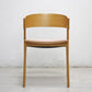 ムート muuto カバーサイドチェア Cover Side Chair ダイニングチェア スタッキング オーク材 布座 クヴァドラ生地 トーマス・ベンゼン ピンク B ●