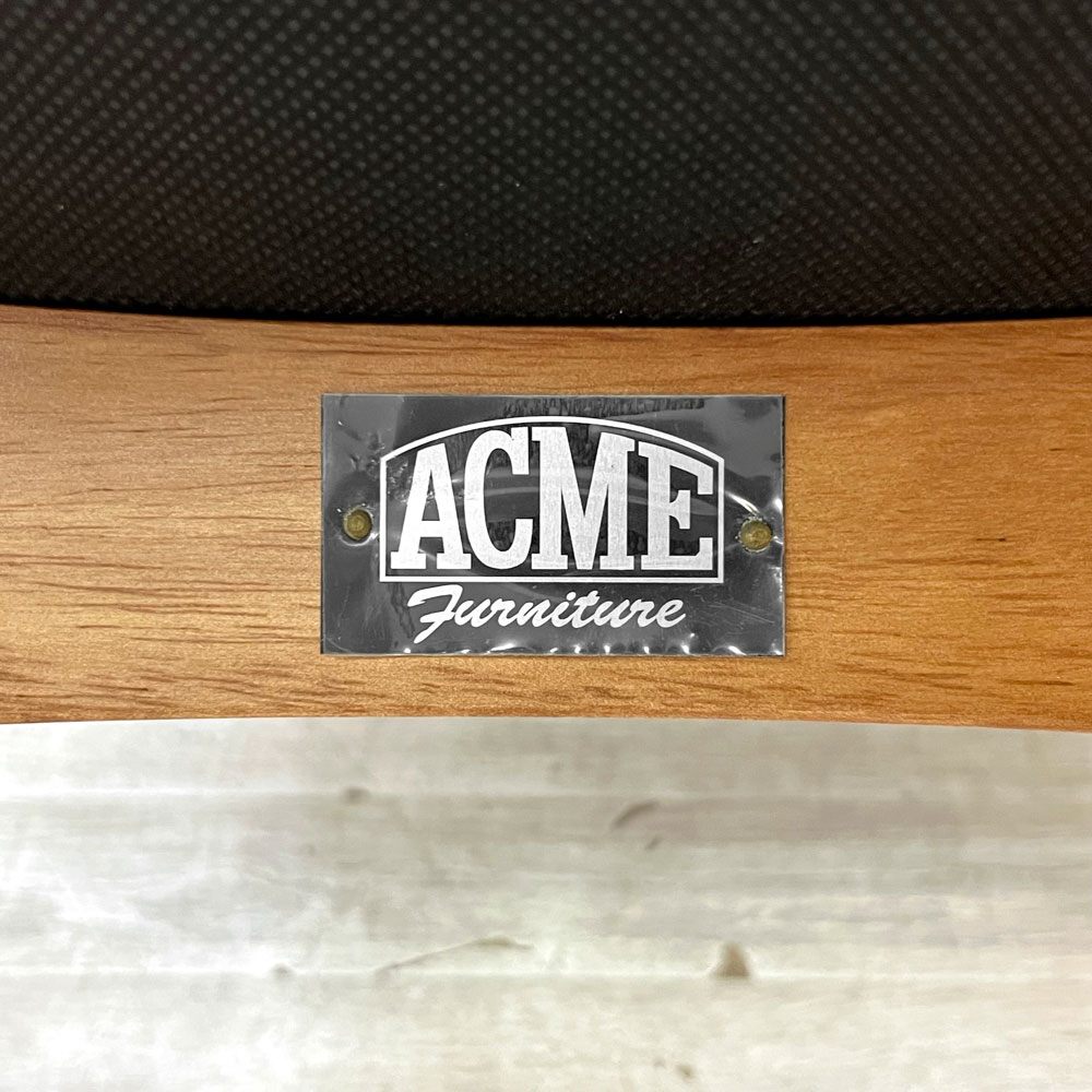 アクメファニチャー ACME Furniture シエラチェア SIERRA CHAIR ダイニングチェア ラバーウッド ビニールレザーシート B ●