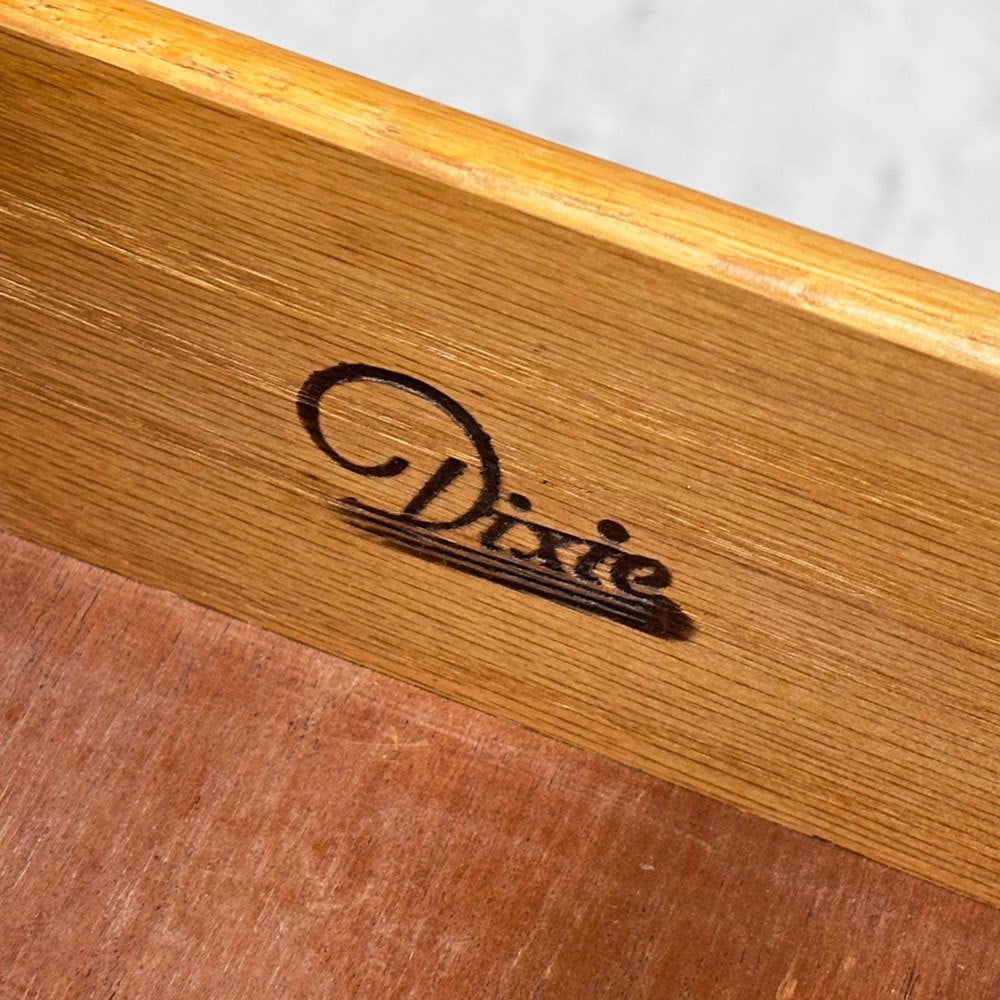 ディキシーファニチャー DIXIE FUNITURE USビンテージ 3段9杯 サイドボード 刻印入り ウォールナット材 オーク材 W160cm ミッドセンチュリーモダン ●