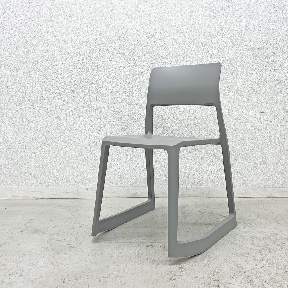 ヴィトラ Vitra ティプトン Tip Ton ワークチェア スタッキングチェア デスクチェア チルト機能 グレー色 A 〓