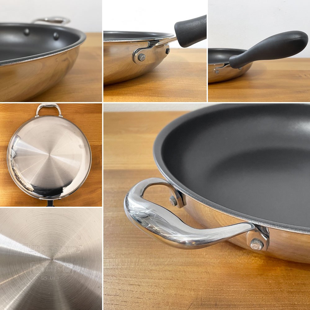タッパーウェア Tupperware レインボークッカー 26㎝ フライパン コーティング加工 把手付き 箱付き 蓋付き ◎