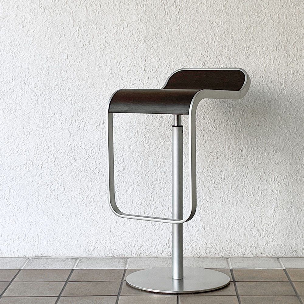 ラパルマ La palma レム LEM カウンタースツール 昇降式 カウンターチェア ハイスツール ウッドシート ダークウォールナット AZUMI アズミ ◇