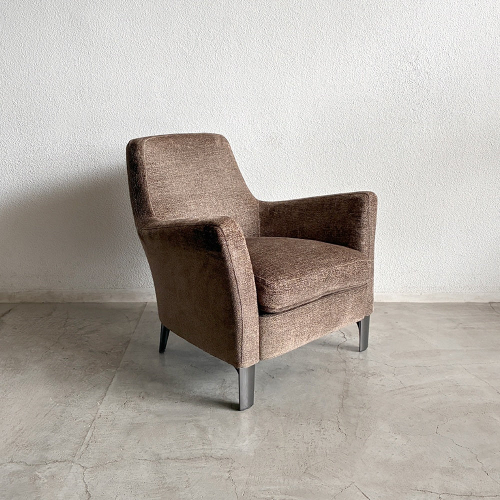 ミノッティー Minotti デニー DENNY アームチェア パーソナルチェア ラウンジチェア 1シーター ソファ ロドルフォ・ドルドーニ Rodolfo Dordoni デザイン イタリアモダン 最高級ブランド家具 希少アイテム 参考価格約85～115万円 〓