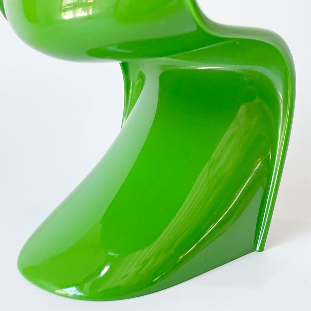 ヴィトラ デザインミュージアム Vitra Design Museum ミニチュアコレクション パントンチェア 1/6スケール 限定カラー グリーン 箱付き ★