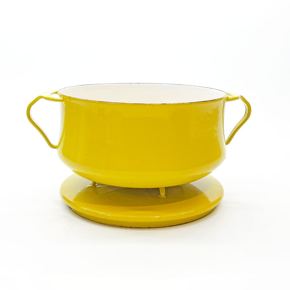 ダンスク DANSK コベンスタイル koben style ホーロー 両手鍋 Φ20cm イエロー 琺瑯 イェンス・クイストゴー Jens Quistgaard  ビンテージ ★