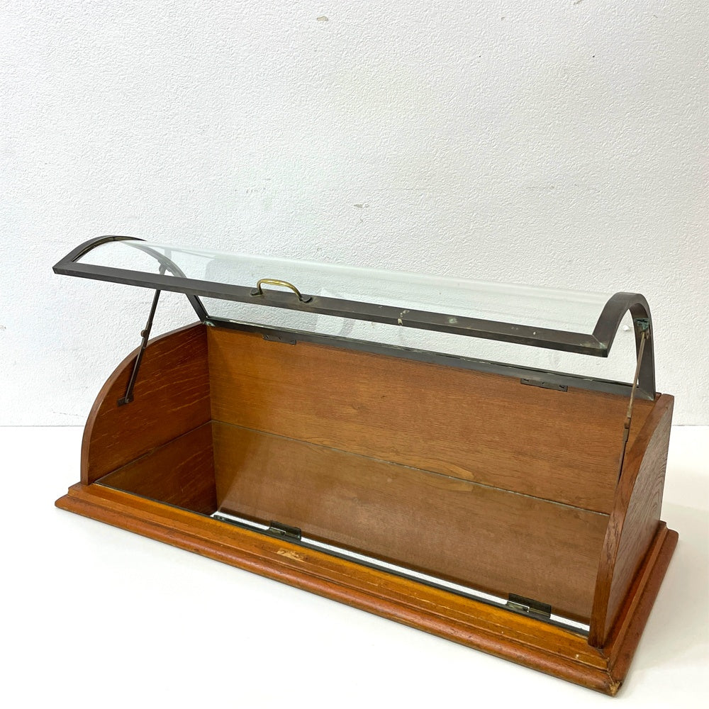 フランスアンティーク ガラスショーケース ディスプレイケース 卓上タイプ French Antique ●