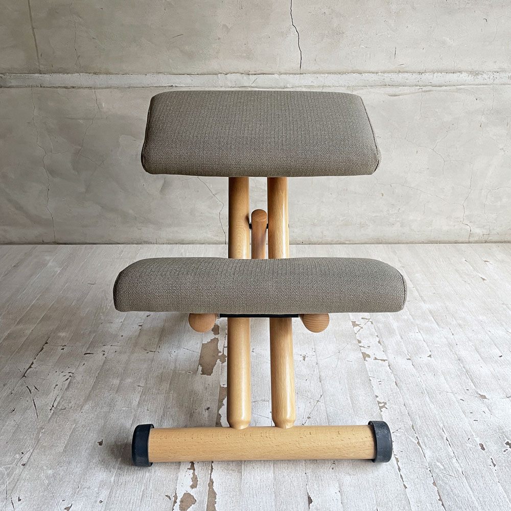 ストッケ STOKKE ヴァリエール VARIER マルチバランス MULTI バランスチェア 学習椅子 ジュニア用アタッチメント付 ベージュ 北欧 ノルウェー ♪