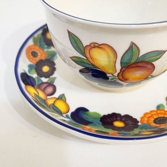 ロイヤルコペンハーゲン ROYAL COPENHAGEN ゴールデンサマｰ GoldenSummer カップ＆ソーサー 北欧雑貨 A ◎